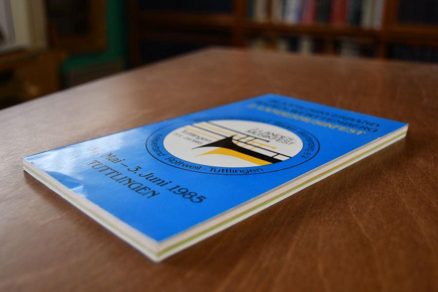Festschrift zum 2. Landesmusikfest 1985 31. Mai - 3. Juni Tuttlingen. Blasmusikverband Baden-Württemberg.