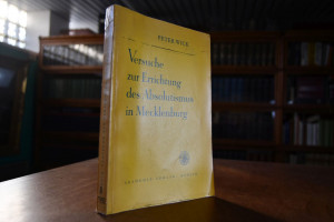 Versuche zur Errichtung des Absolutismus in Mec...