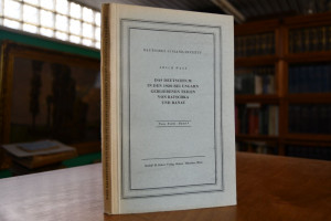 Das Deutschtum in den 1920 bei Ungarn geblieben...