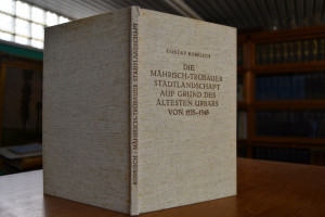 Die Mährisch-Trübauer Stadtlandschaft auf Grund...