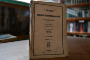 Kalender für preussische Lehrerbildungsanstalte...