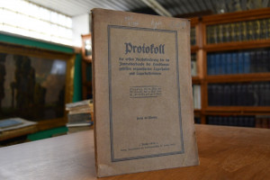 Protokoll der Ersten Reichskonferenz der im Zen...
