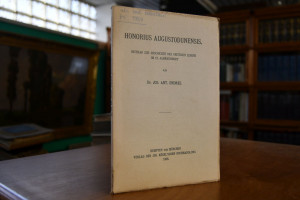 Honorius Augustodunensis. Beitrag zur Geschicht...