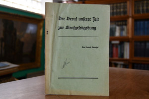 Der Beruf unserer Zeit zur Strafgesetzgebung.