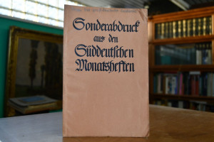 Der großdeutsche Gedanke einst und jetzt.