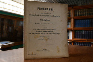 Programm des Königlich Württembergischen evange...
