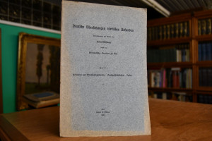 Deutsche Übersetzungen türkischer Urkunden hera...