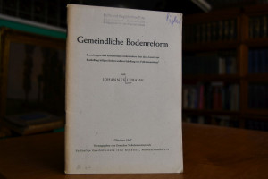 Gemeindliche Bodenreform.