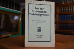 Das Ende der evangelischen Volkskirche Preußens?