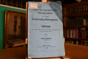 Ueber den Sagenkreis des Nibelungenliedes und s...