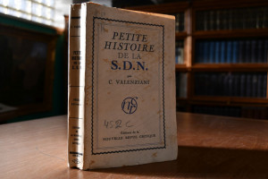 Petite histoire de la S.D.N. (Societe des Natio...
