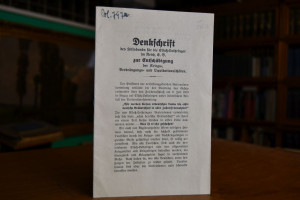 Denkschrift des Hilfsbunds für die Elsaß-Lothri...