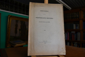 Memoria de la Penitenciaria Nacional. Correspon...