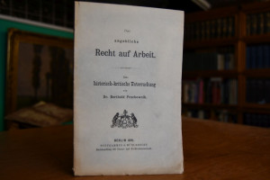 Das angebliche Recht auf Arbeit. Eine historisc...