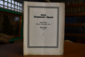 Erster Regiments-Apell des Westfälischen Ulanen...