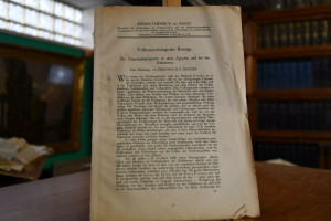 Völkerpsychologische Beiträge. Der Doppelgänger...