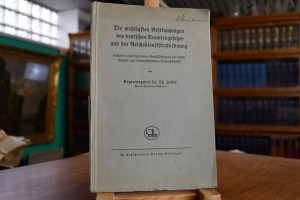 Die wichtigsten Bestimmungen des deutschen Beam...