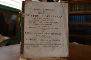 Dissertatio epistolica qua viro iuveni Gotthold...
