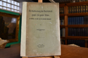 Die Ausbeutung der Rechtskraft gegen die guten ...