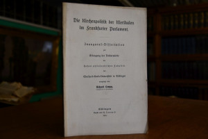 Die Kirchenpolitik der Klerikalen im Frankfurte...