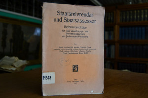 Staatsreferendar und Staatsassessor. Reformvors...