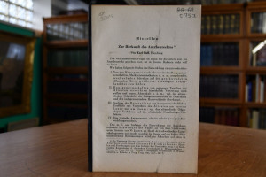 Zur Herkunft des Anerbenrechtes.