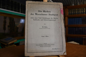 Die Marken der Warschauer Stadtpost nebst einer...