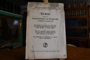 Reden anläßlich der Rektoratsübergabe am 29. Ap...