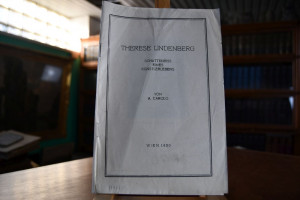 Therese Lindenberg. Schattenriss eines Künstler...