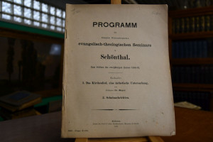 Programm des Königlich Württembergischen evange...