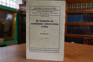 Die Organisation der wirtschaftlichen Selbstver...