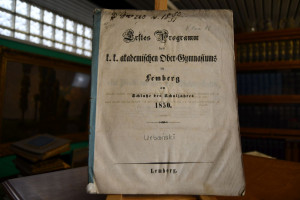 Erstes Programm des k.k. akademischen Ober-Gymn...