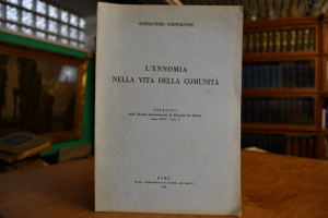 L`ennomia nella vita della comunita.