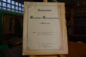 Einladungsschrift des Königlichen Karlsgymnasiu...