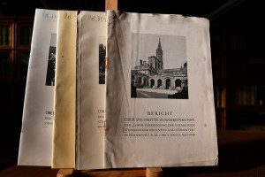 Konvolut von Berichten über die Zusammenkünfte ...