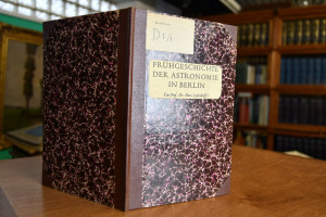 Zur Frühgeschichte der Astronomie in Berlin.