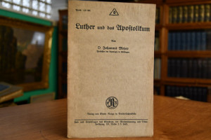 Luther und das Apostolikum (Ein Jubiläumsvortrag).
