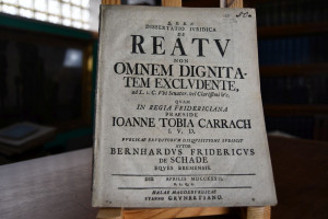 Dissertatio Ivridica De Reatv Non Omnem Dignita...