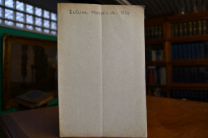 La Mission secrete du Marquis de Bellune. Agent...