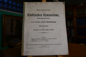 Jahresbericht des Städtischen Gymnasiums, Realp...