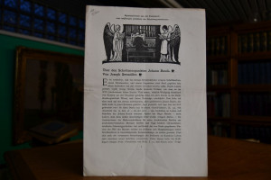 Über den Schottenorganisten Johann Rasch.