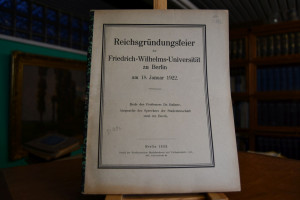 Reichsgründungsfeier der Friedrich-Wilhelms-Uni...