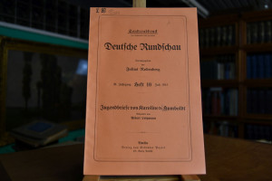 Jugendbriefe von Karoline v. Humboldt.