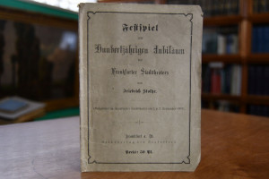 Festspiel zum hunderjährigen Jubiläum des Frank...