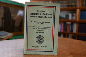 Vergessene Dichtungen in Frankfurter und Sachse...