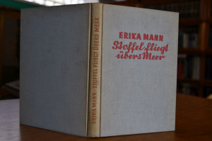 Stoffel fliegt übers Meer.