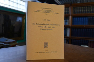 Die Rechtsphilosophie Schopenhauers und ihr Sch...