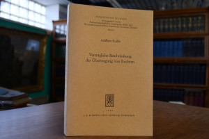 Vertragliche Beschränkung der Übertragung von R...