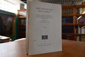 Archivalische Zeitschrift 56. Band.