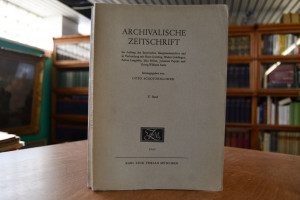 Archivalische Zeitschrift 57. Band.